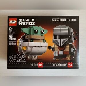 LEGO Brickheadz Star Wars The Mandalorian & The Child Grogu Set 75317